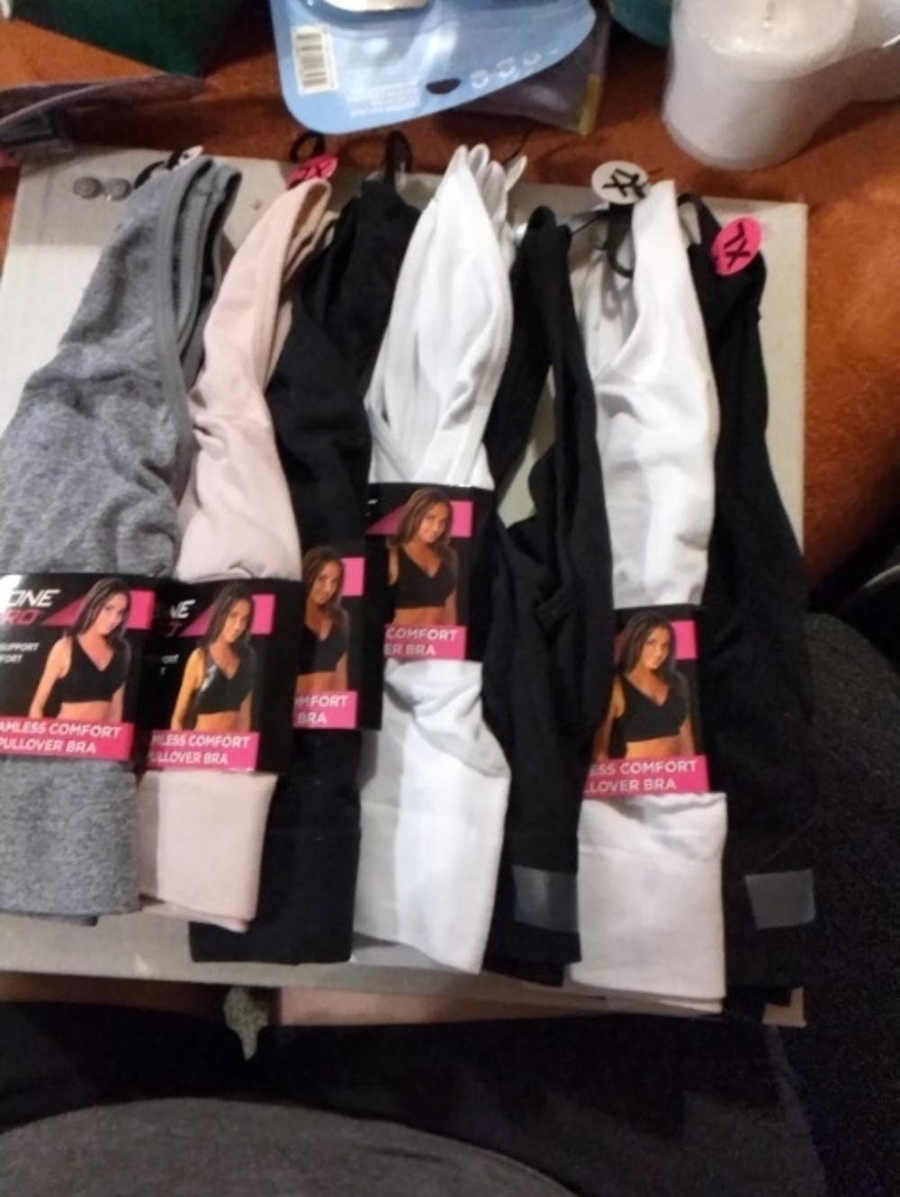 7 Seamless Comfort Pullover Bras 1072
